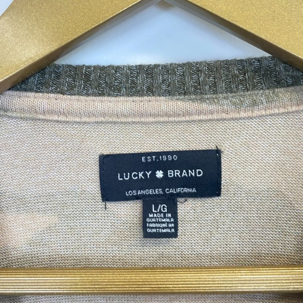 Lucky Brand Super Soft Camo Long Sleeve Top - Picture 4 of 8
